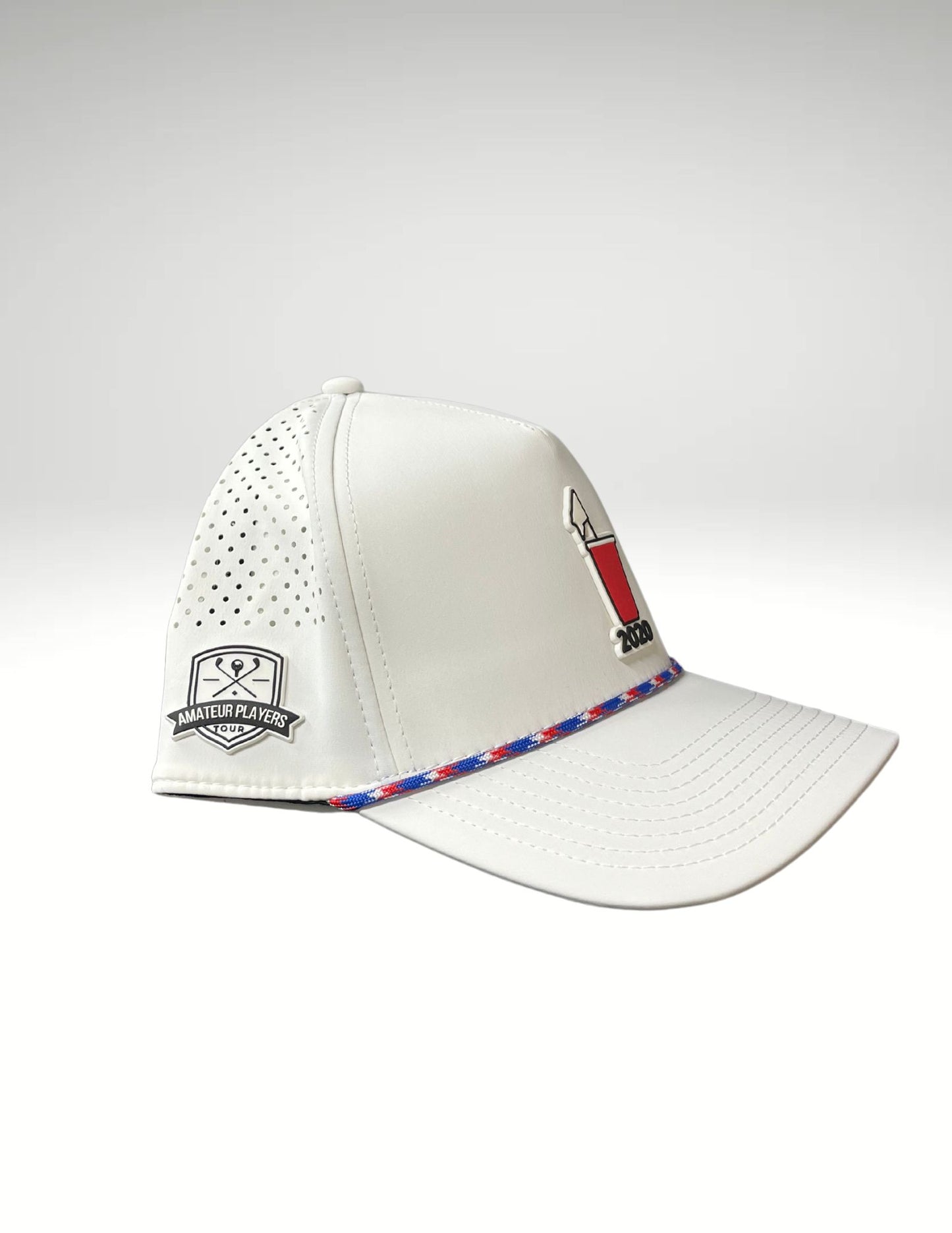 Branded Bills - Bare Curved 5 Panel Rope - 5 Year Anniversary Alternative Logo Hat