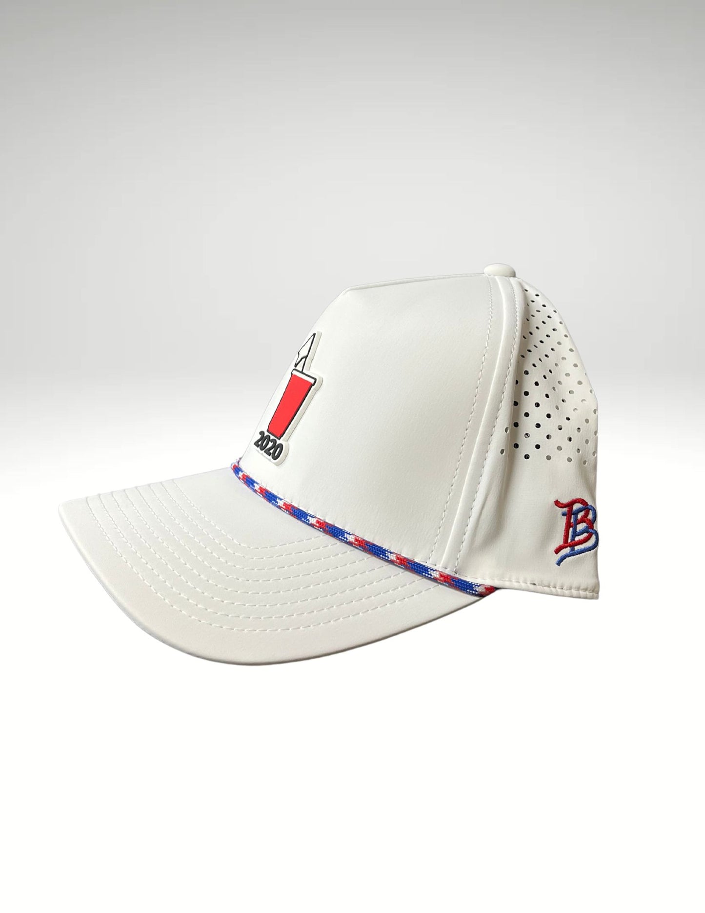 Branded Bills - Bare Curved 5 Panel Rope - 5 Year Anniversary Alternative Logo Hat