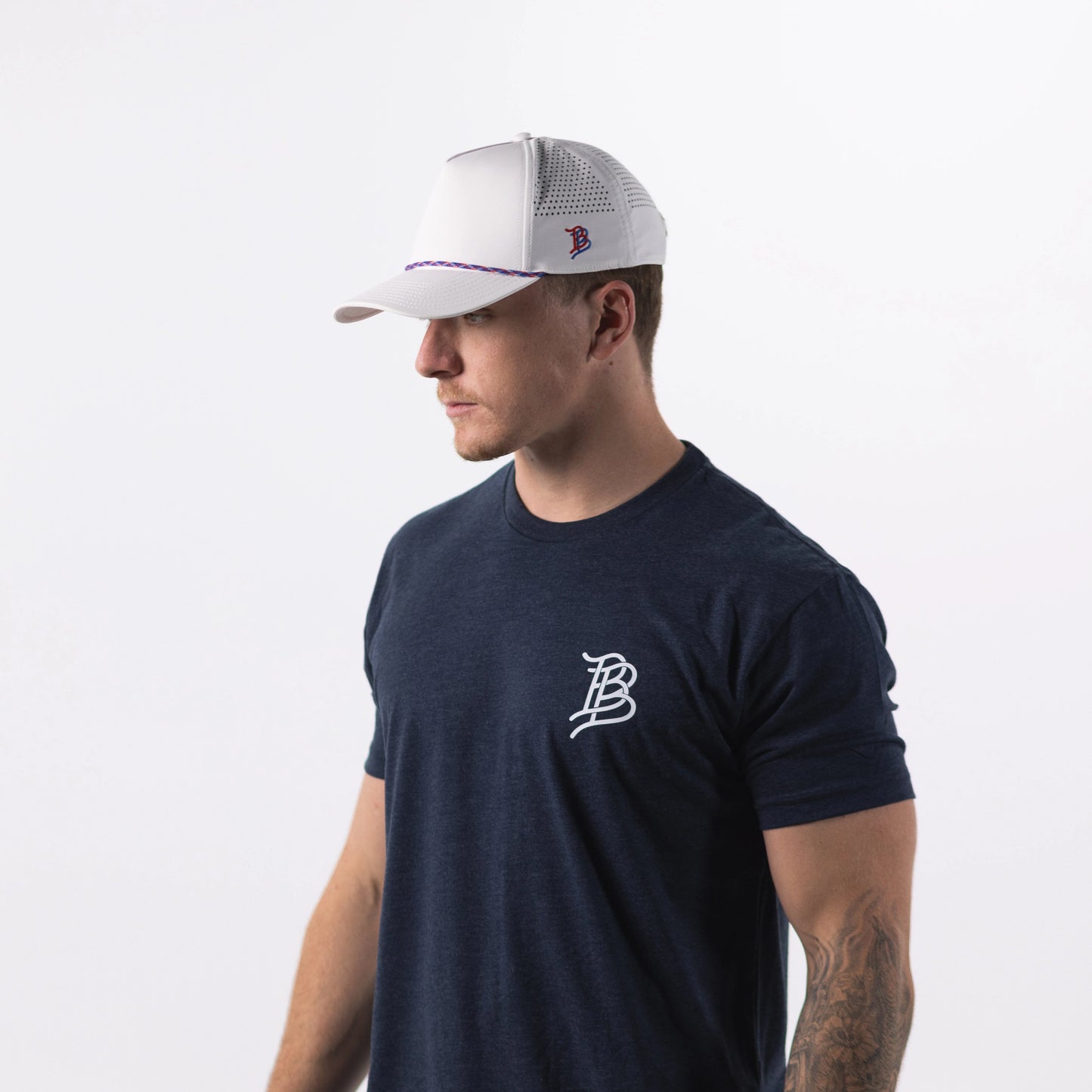 Branded Bills - Bare Curved 5 Panel Rope - 5 Year Anniversary Alternative Logo Hat