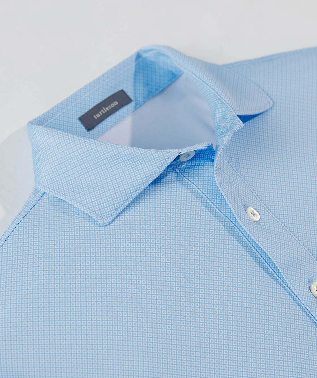 Turtleson Polo Women's (Mini Diamond Jacquard) - 5th year alternative logo