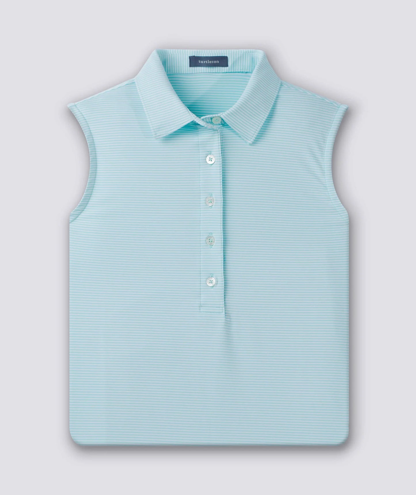 Turtleson Women's Polo - Cara Stripe Navy