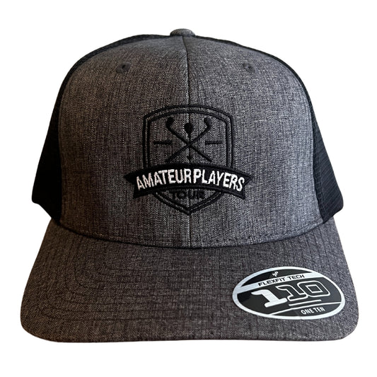 Flexfit 110 Hat - Black Melange/Black