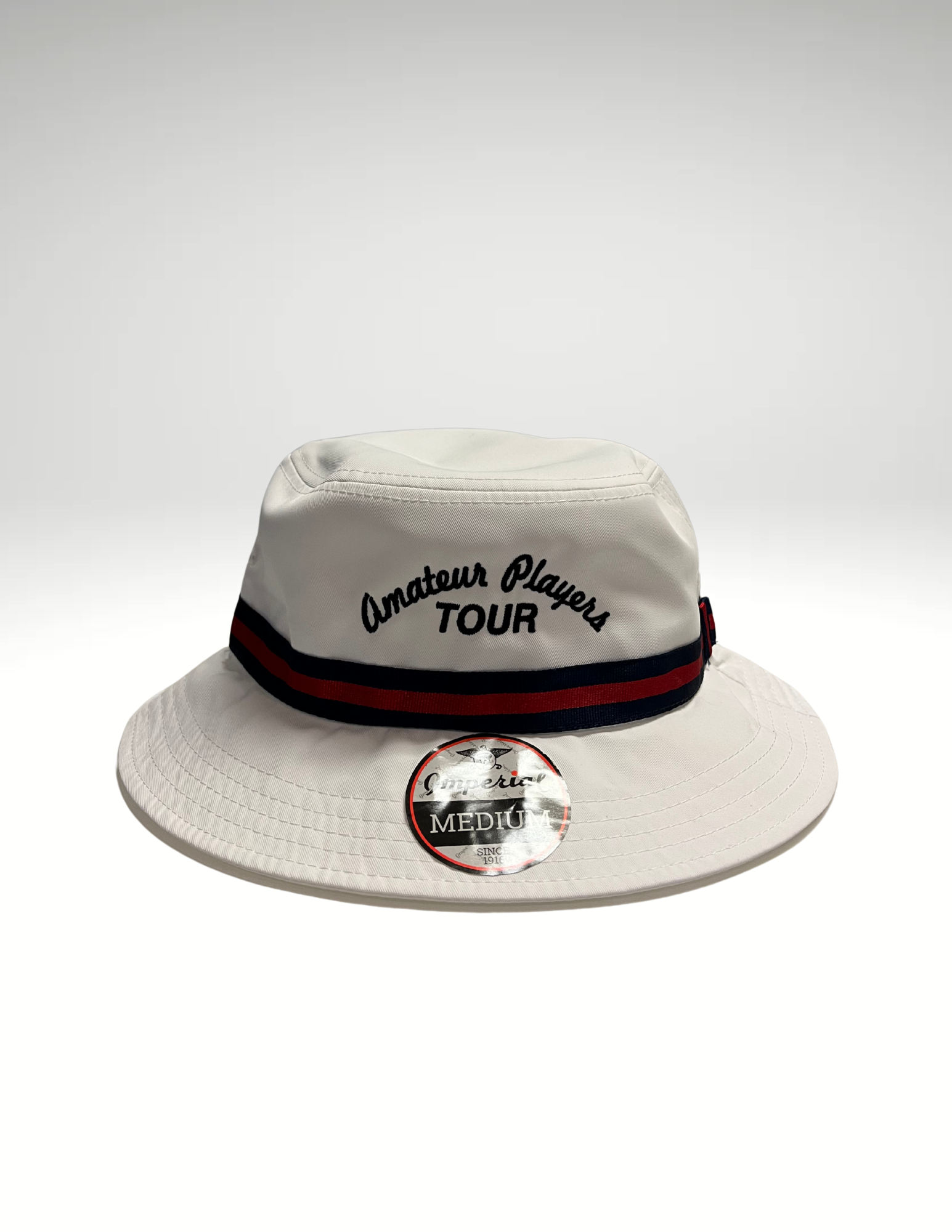 APT Imperial - The Oxford Performance Bucket Hat with APT Text