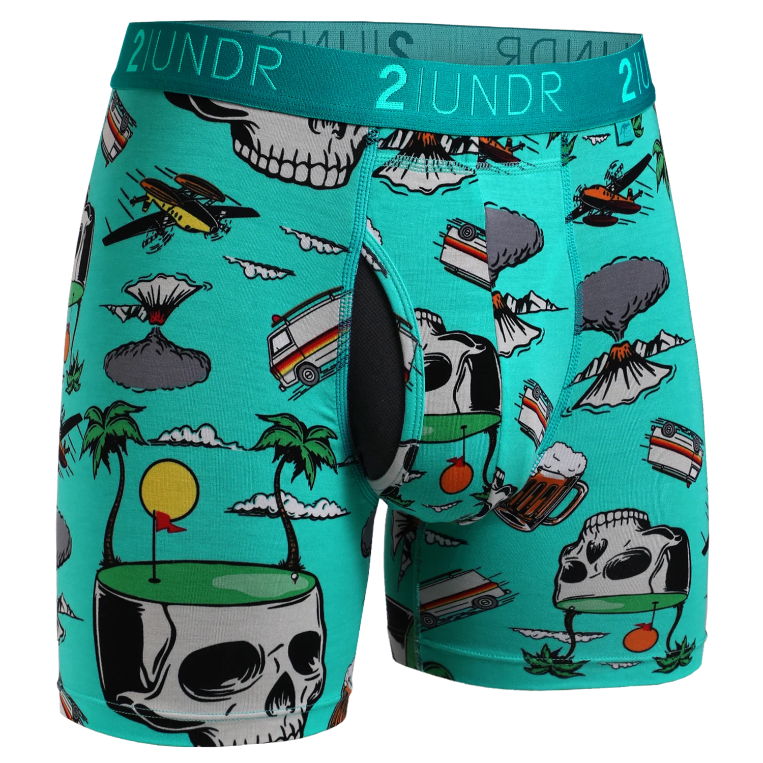 Swing Shift 6" Boxer Brief - Resort