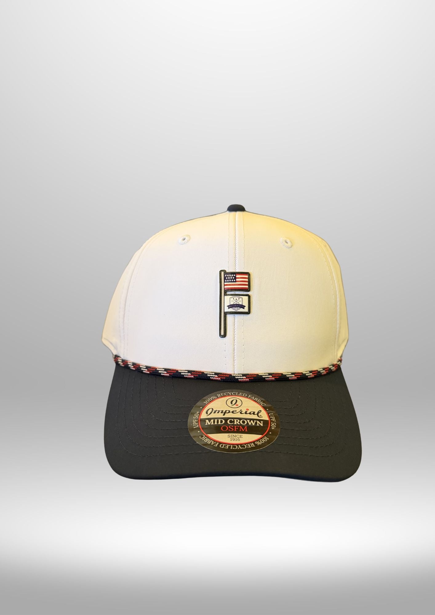 The Wingman Two-Tone - Performance Rope Cap with Flag Icon