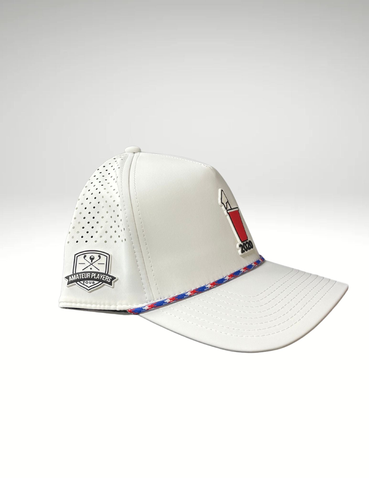 Branded Bills - Bare Curved 5 Panel Rope - 5 Year Anniversary Alternative Logo Hat
