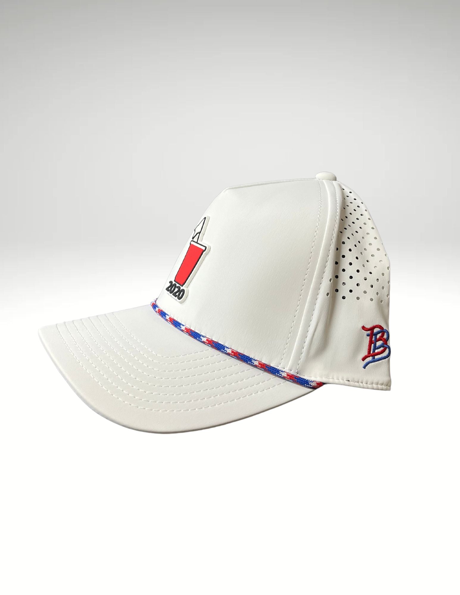 Branded Bills - Bare Curved 5 Panel Rope - 5 Year Anniversary Alternative Logo Hat