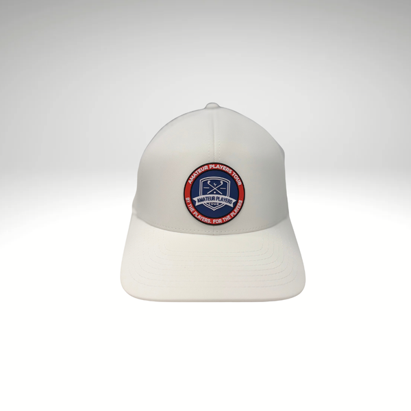 Branded Bills Bare curved Performance Hat - Circle APT Logo