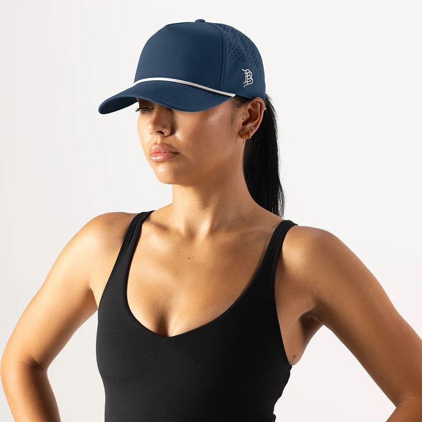 Branded Bills Bare Curved 5 Panel Rope Hat - By The Players.