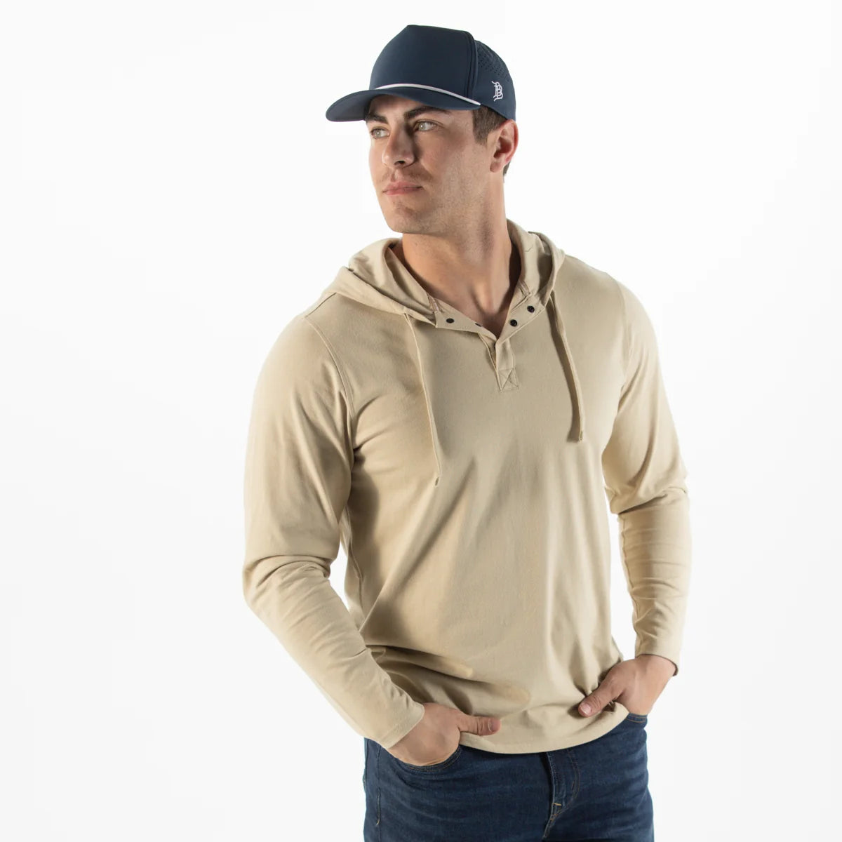 Branded Bills Bare Curved 5 Panel Rope Hat - By The Players.