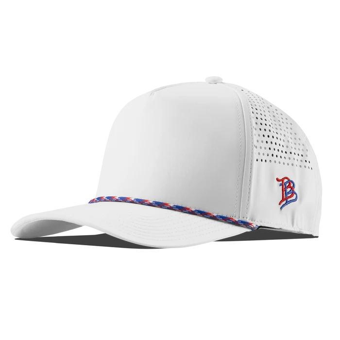 Branded Bills Bare Curved 5 Panel Rope Hat - Circle APT Logo
