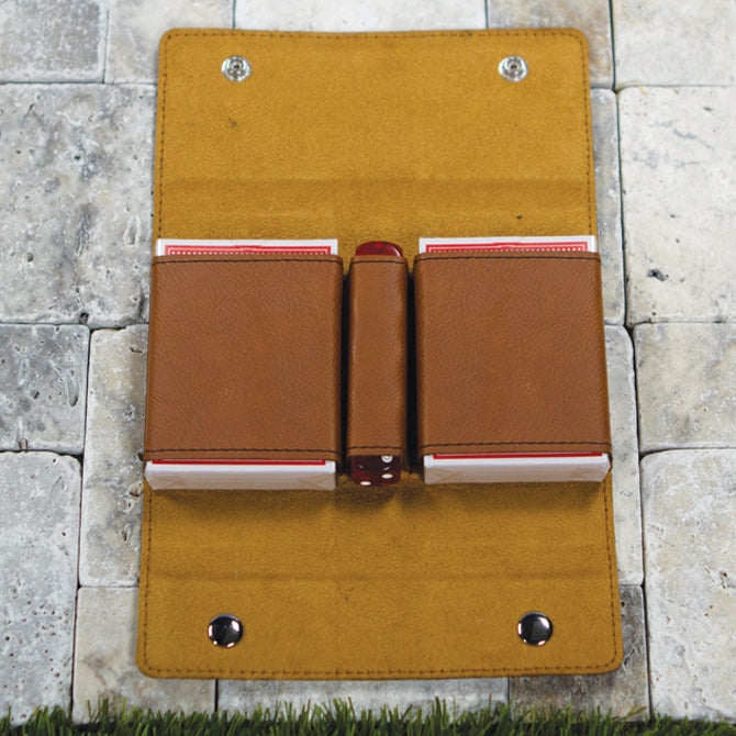 Saloon Card & Dice Set - Cactus Clash embossed