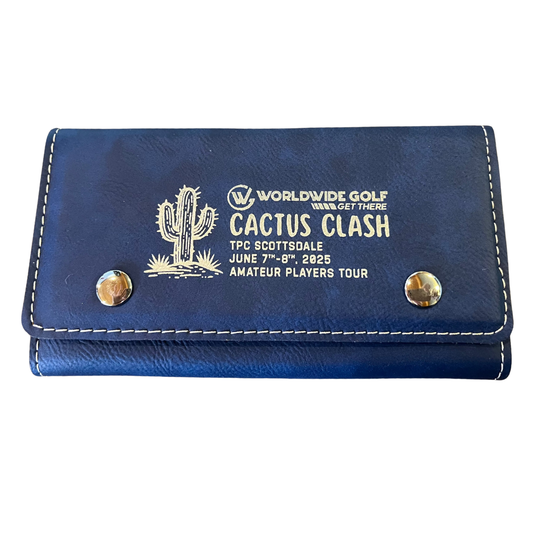 Saloon Card & Dice Set - Cactus Clash embossed
