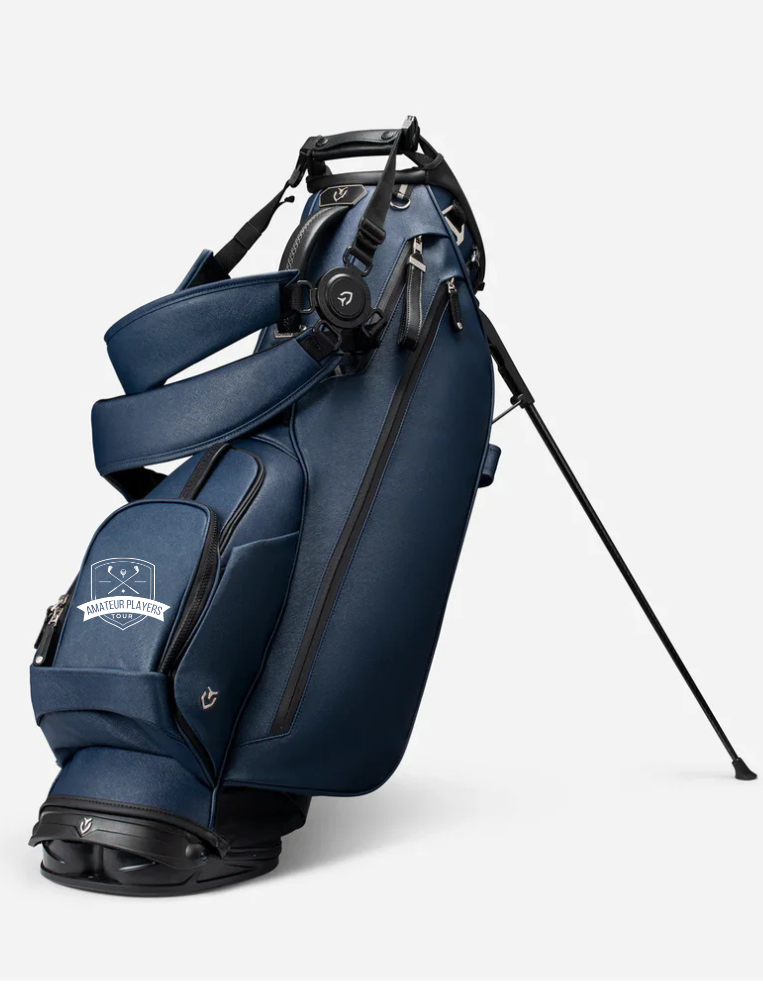 Vessel Stand ゴルフスタンドバッグ ネイビー Player V Pro Golf Stand Bag | Premium Design - Navy