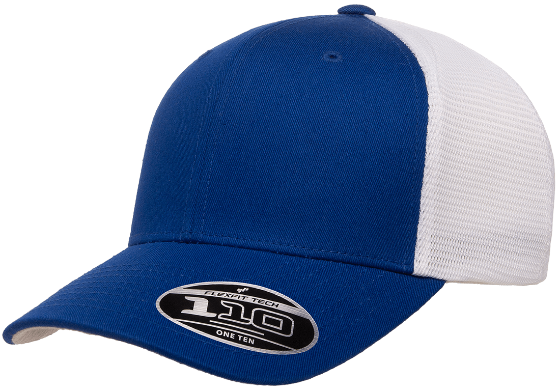 Flexfit 110 Hat - Royal Blue/White